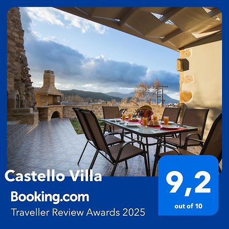 Castello Villa - Seaview Villa Atop The Venetian Walls 키사모스 외부 사진